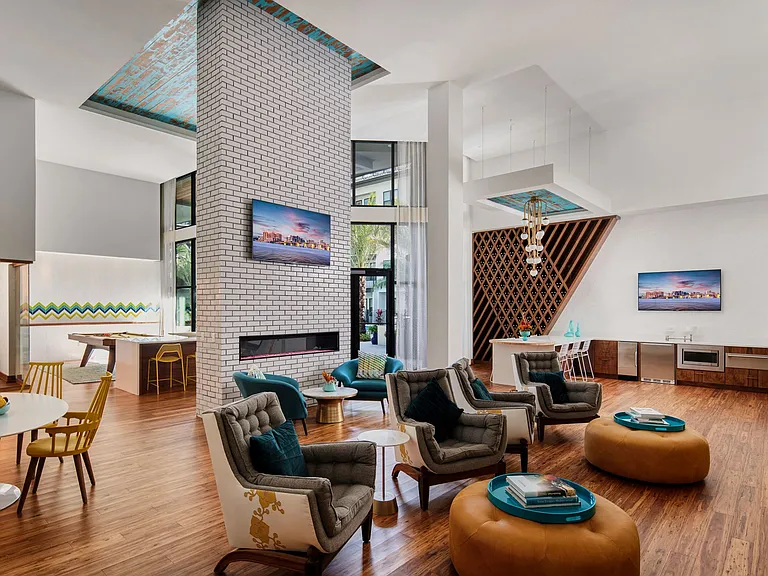 Resident club room