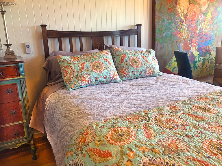 High quality soft luxury sheets, freshly laundered duvet comforter, soft and supportive pillows (two per guest) and extra bedding and blankets for cooler or warmer nights, will keep you pampered and comfortable.