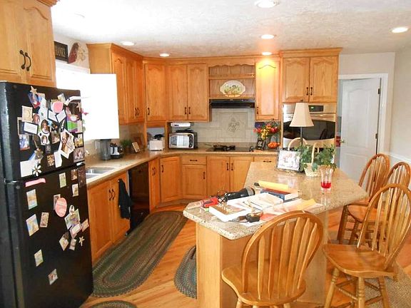 Kitchen open to family room