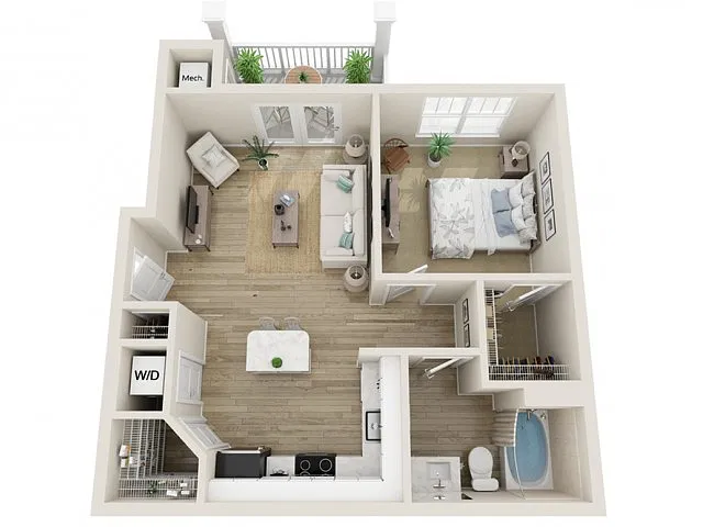 Floor plan The Clara