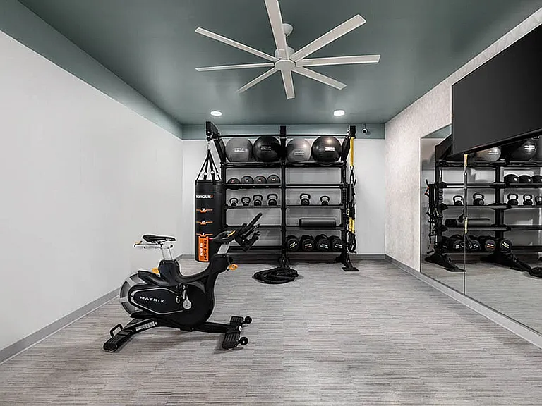 Spacious Fitness Center