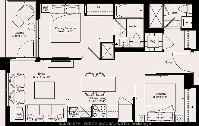 2 bed, $3,055 — Photo 3