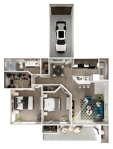 Floor plan B1G