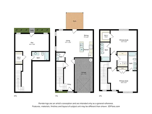 Floor plan Saffron