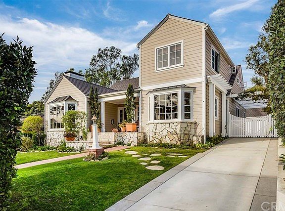 Impressive curb appeal on Valmonte's most coveted street.