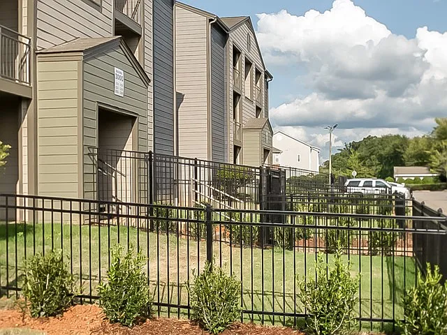 Enjoy the privacy of a fenced yard in select apartments at The Preserve at Tuscaloosa.