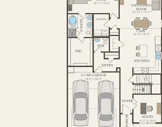 First Floor 4 br 2.5 ba