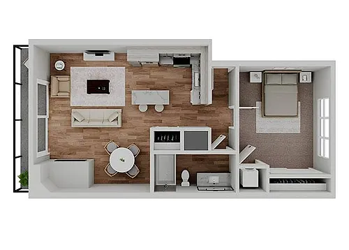 Floor plan A01