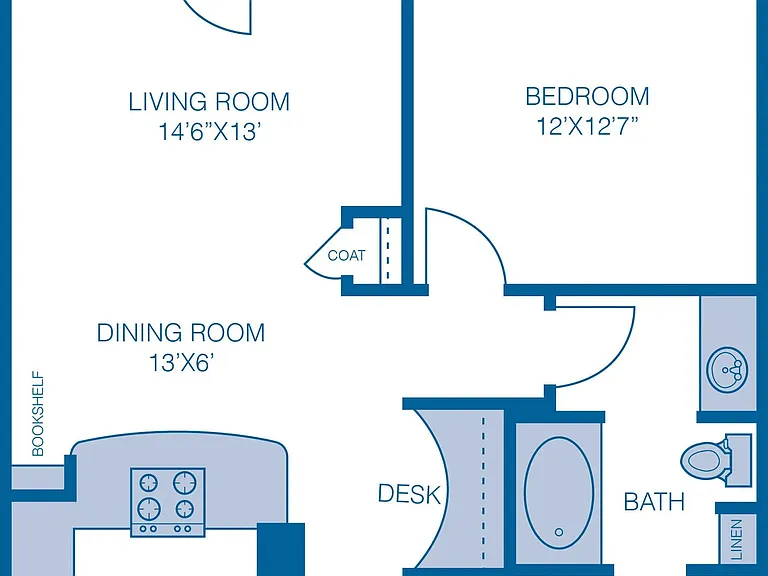 A3 floor plan Lakeshore Lofts