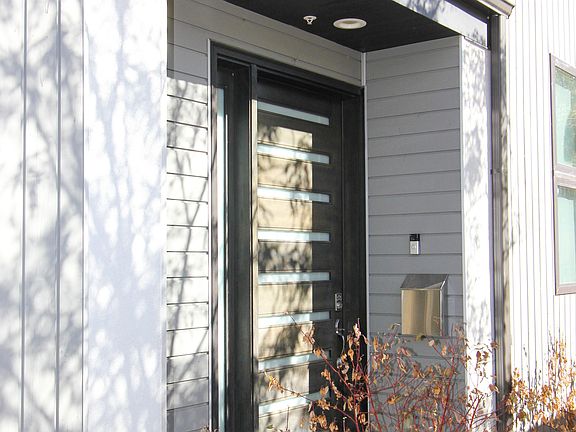 With the front entry, with Ring security doorbell, you will have access to an electronic keyless entry with the deadbolt.
