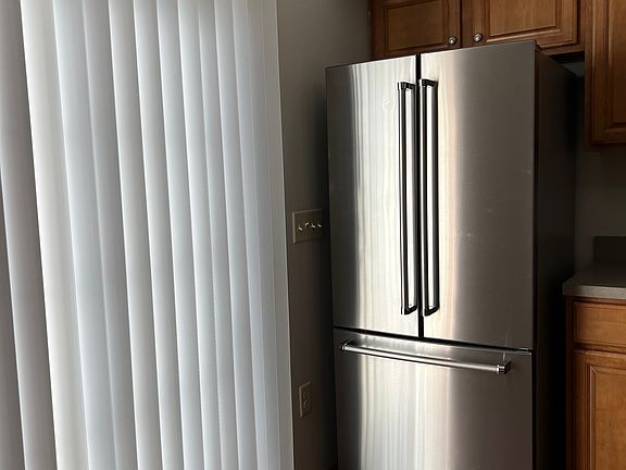Kitchen aid stainless steel refrigerator
