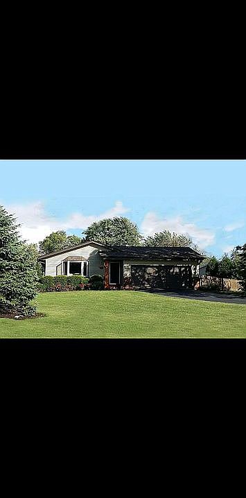 Beautiful landscaped front 