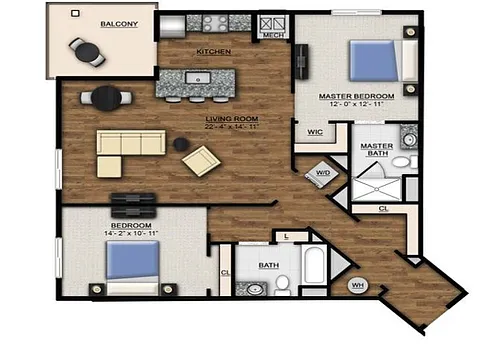 Floor plan E