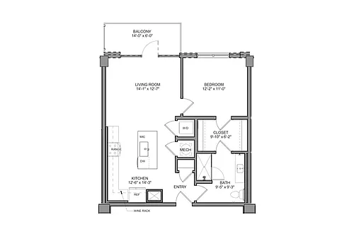 Floor plan A1