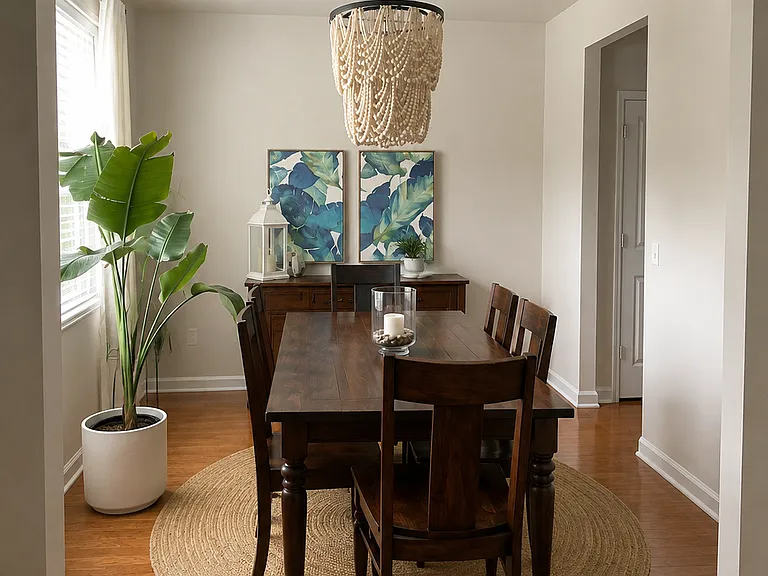 Formal dining off to the left as you enter the front door