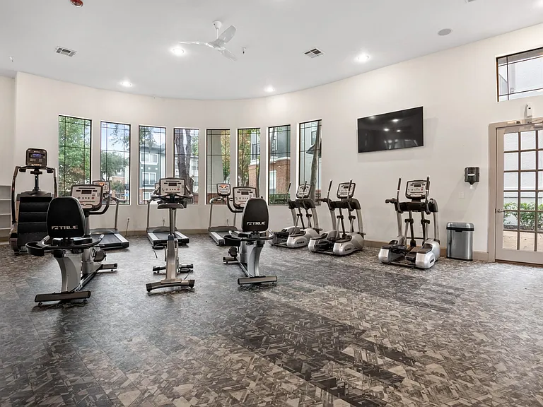 Cardio equipment at Mission Gate in Plano TX
