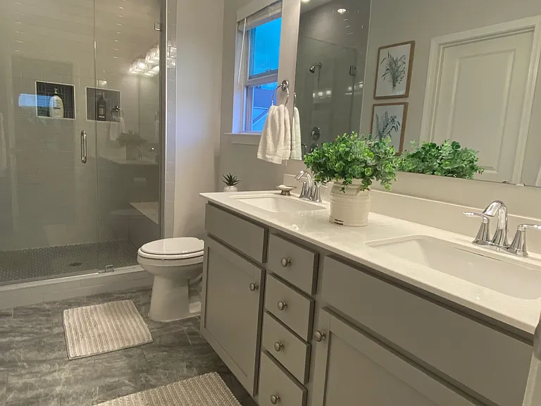 Primary Bath, first floor