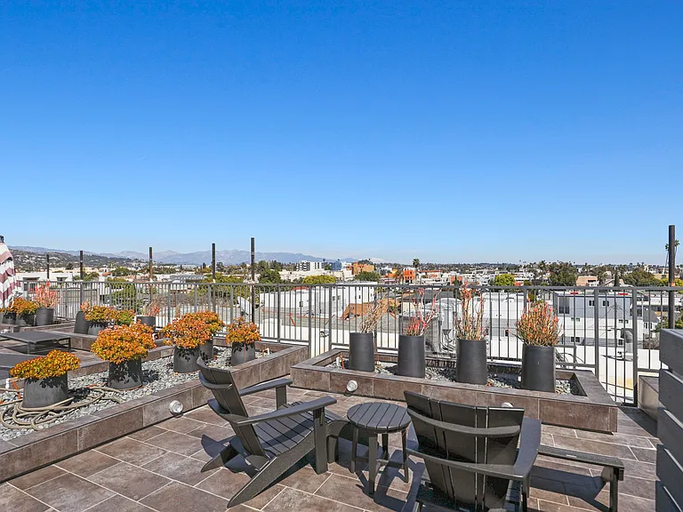 Rooftop Deck with Seating Area