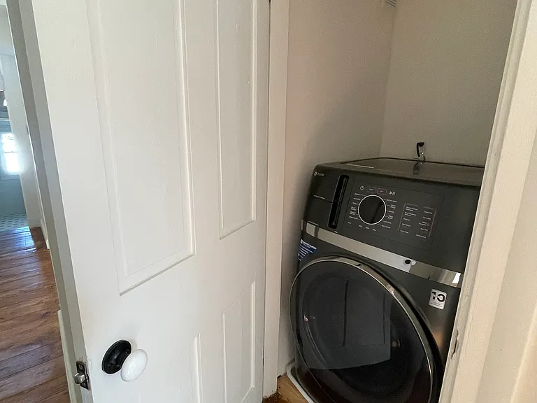 in closet W/D unit - 2nd floor