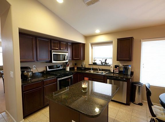 Amazing kitchen with gas range.