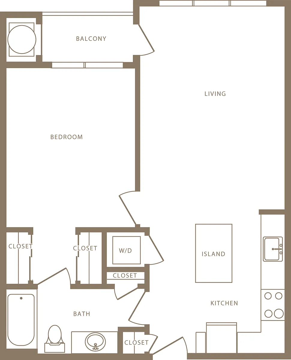 Floor plan A13