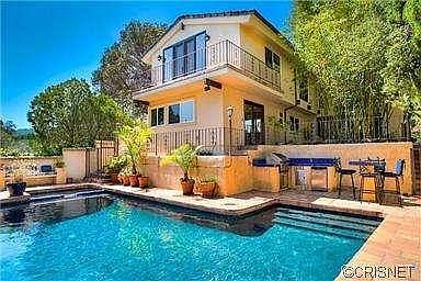 Private saline pool, spa and built in barbeque area.