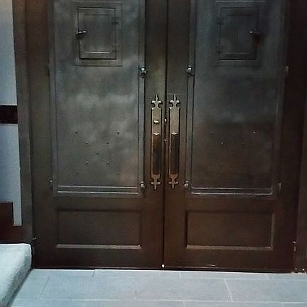 Custom Iron Entry Doors