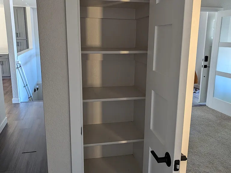 Upstairs linen closet
