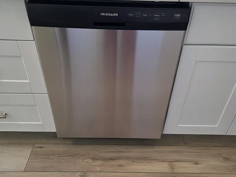 New dishwasher.