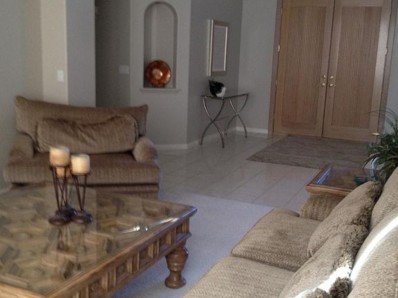 Living room into entry