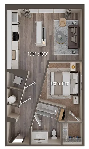 Floor plan Opal I