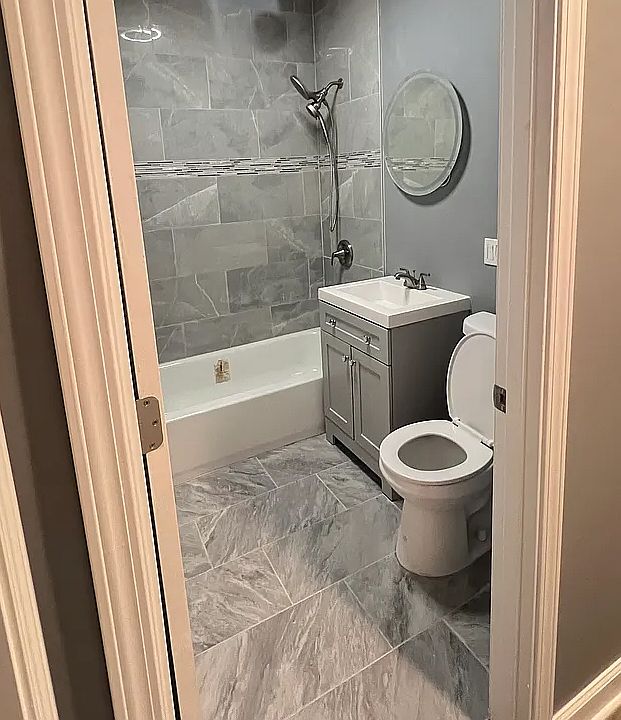 Remodeled bathroom
