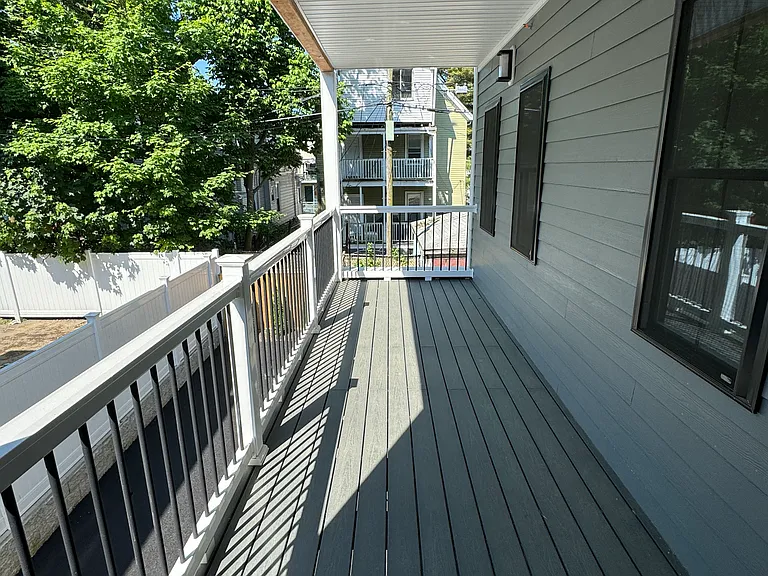 Private balcony