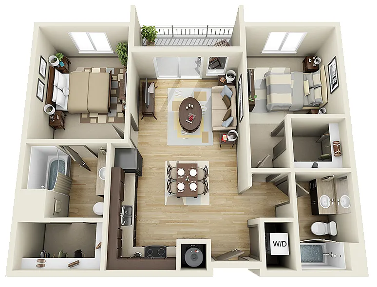 Floor plan Santa Fe