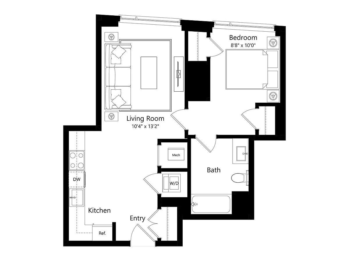 Floor plan Verde A12