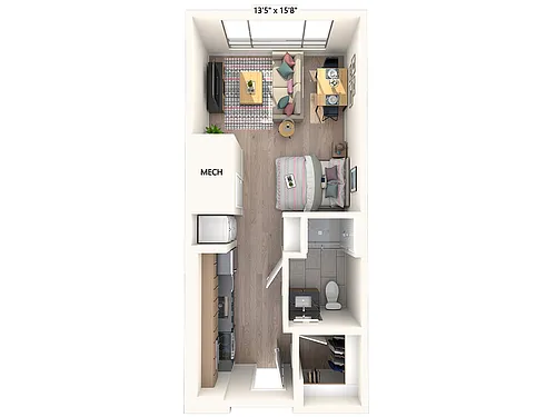 Floor plan W-A1