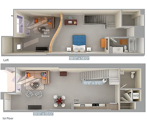 Floor plan D1-1160