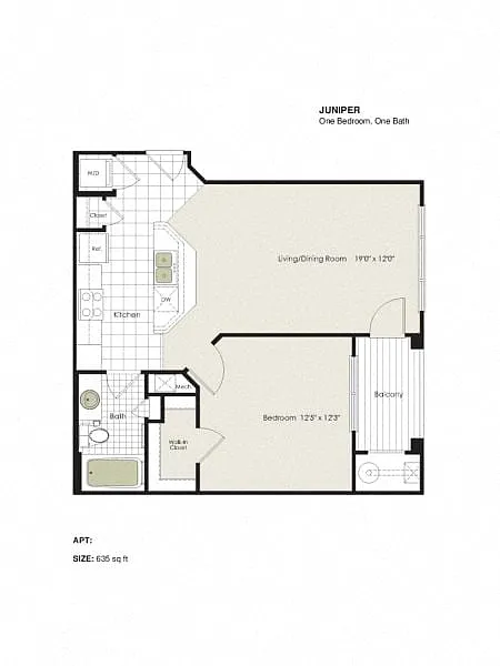 Floor plan Juniper