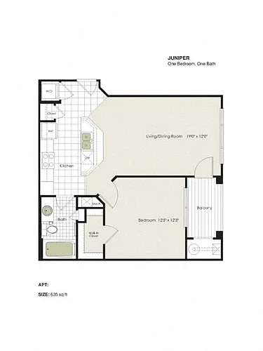 Floor plan Juniper