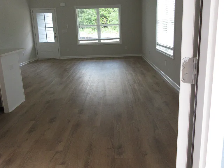 Living room leading to dining room