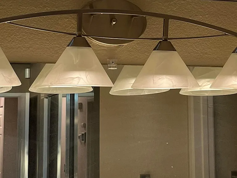 Updated Bathroom Lighting