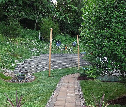 back walk & patio re-sanded