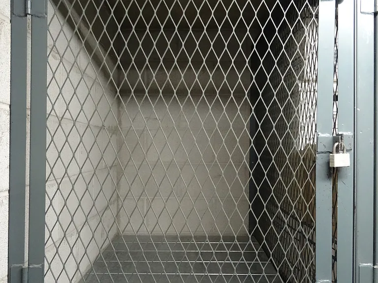 Storage locker located on the same floor as the unit.