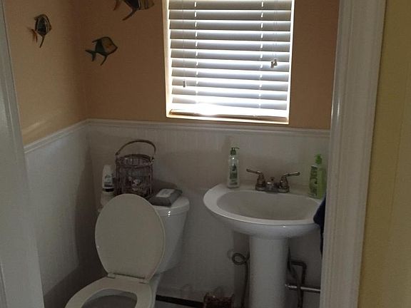 Half bathroom 1st floor off kitchen