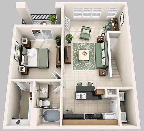 Floor plan A1