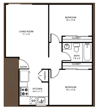 Floor plan Keystone