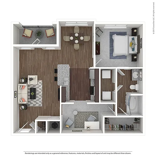 Floor plan The Hidden Hills