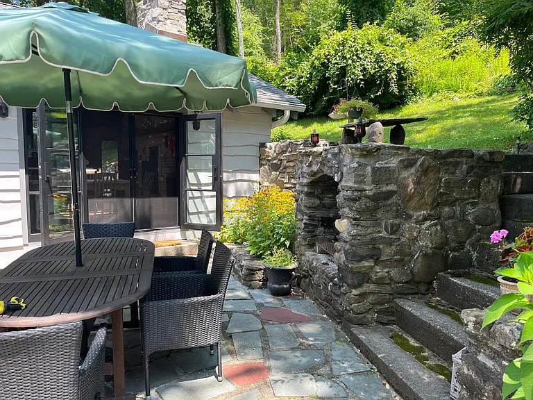 Patio dining