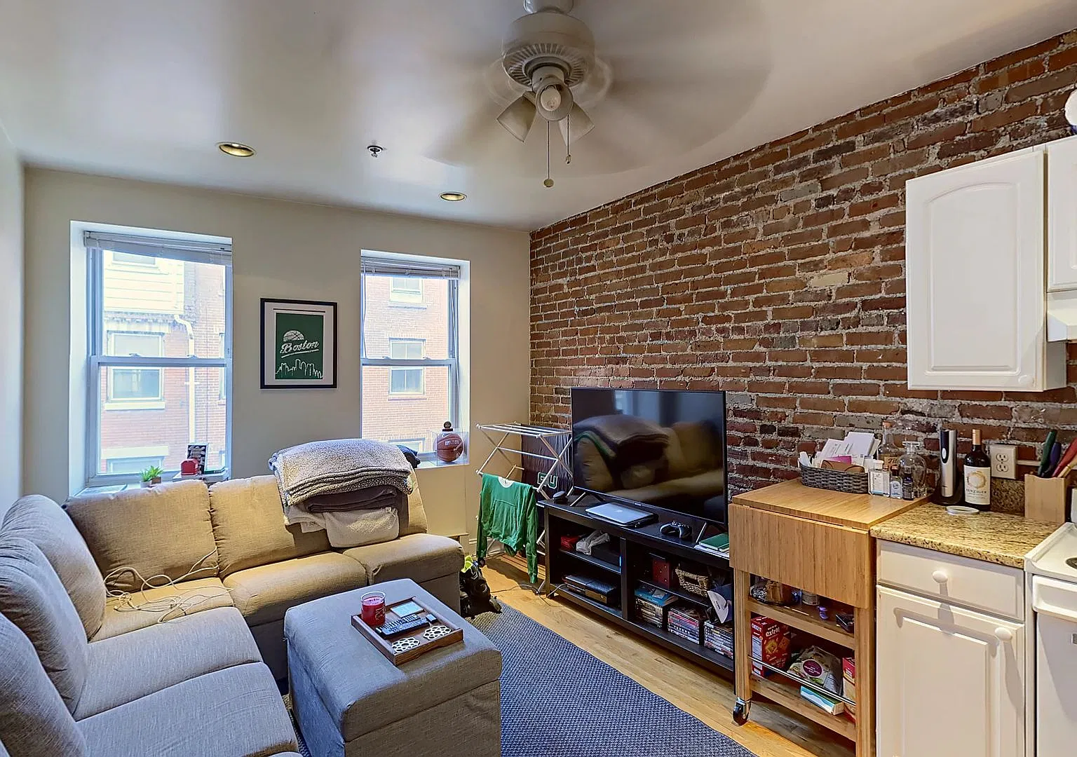 1BR w/ Exposed Brick Masterpiece in the North End | Close to Public Transit — Photo 2