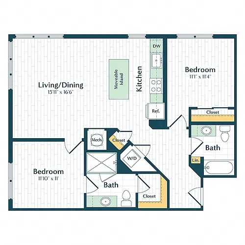Floor plan C2A